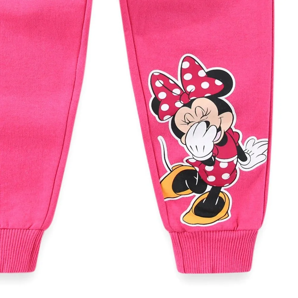 Disney Girls' Minnie Mouse Sweatshirt Pants Set 2 Piece Big 2T